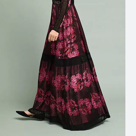 Anthropologie - Cecilia Prado Rose Sweater Maxi Dress |  XS | NWT - Picture 2 of 3